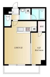 ペイザージュ本町 207 間取り図