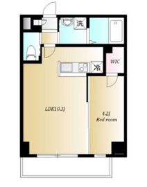 ペイザージュ本町 307 間取り図