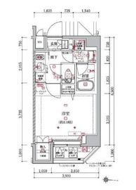 アルテシモアベニ 6階 間取り図