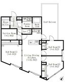 EDIT西池袋 502 間取り図