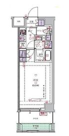 ガリシア中野富士見町 1階 間取り図