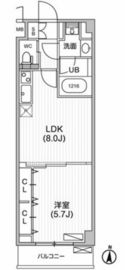 パークガーデン 203 間取り図