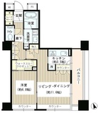 グランスイート虎ノ門 16階 間取り図
