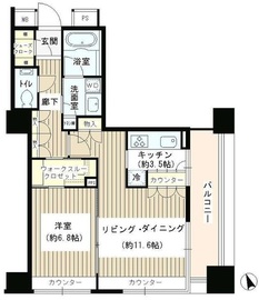グランスイート虎ノ門 16階 間取り図