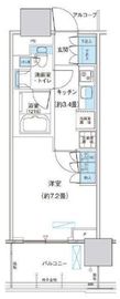 パークシティ柏の葉キャンパス ザ・ゲートタワー ウエスト 811 間取り図