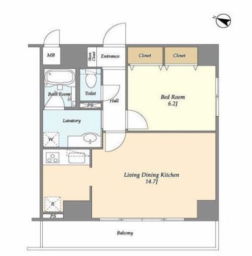 CASSIA藤沢本町 (カッシア藤沢本町) 406 間取り図