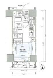 オープンレジデンシア高田馬場 3階 間取り図