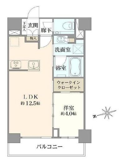 ピアース神楽坂レジデンス 3階 間取り図