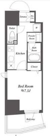ドゥーエ亀戸Ⅱ 803 間取り図