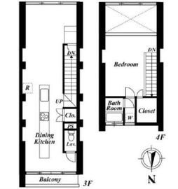 C-MA2 2階 間取り図