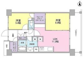 アンビエンテ経堂 519 間取り図