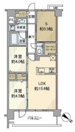 エクセレントシティ瑞江レジデンス 4階 間取り図