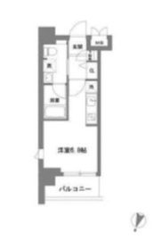 TLRレジデンス川崎大師 204 間取り図