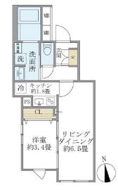 COMPOSITE目黒鷹番 403 間取り図