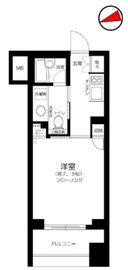 オーベルジュ日本橋 3階 間取り図