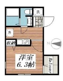 グランヒルレジデンス目黒大橋 3階 間取り図