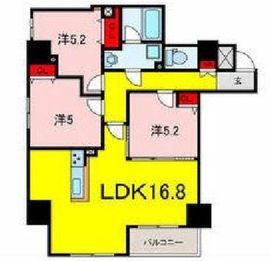 ハウオリ駒込 401 間取り図