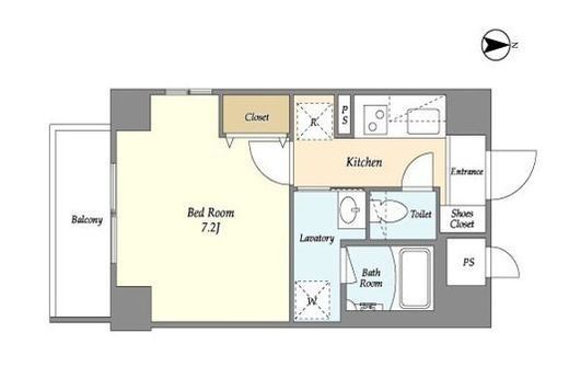 MINOAKA新御徒町 202 間取り図