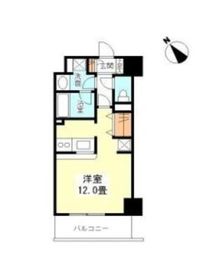 TKフラッツ渋谷 702 間取り図