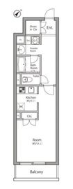 プライマル小石川 506 間取り図