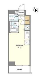 プレミアステージ大崎 606 間取り図