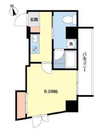 コムス白金 401 間取り図