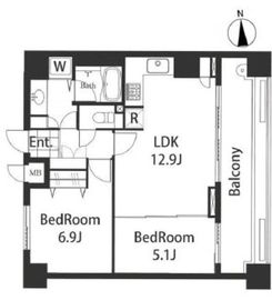 LANAI TOWN RENAISSANCE PLAZA HOUSE (ラナイ タウン ルネッサンス プラザハウス) 1006 間取り図