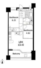 LANAI TOWN RENAISSANCE GRAND HIGHRISE (ラナイ タウン ルネッサンス グランドハイライズ) 7F1 間取り図