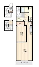 アーバンパーク宮前平WEST 304 間取り図