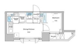 ルフォンプログレ門前仲町プレミア 1505 間取り図