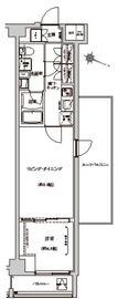 ベルシード板橋本町プレミアⅡ 1003 間取り図