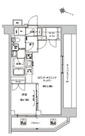 ベルシード板橋本町プレミアⅡ 507 間取り図