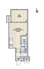 エルファーロ恵比寿 302 間取り図
