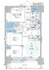 ブリシア横濱石川町 3階 間取り図
