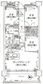 パークホームズ品川ザ レジデンス 2階 間取り図
