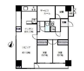 三田ステーションビルアミタ 11階 間取り図
