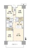 リビオシティ・ルネ葛西 7階 間取り図
