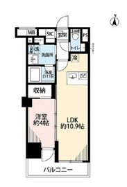 プレール・ドゥーク亀戸Ⅵ 2階 間取り図