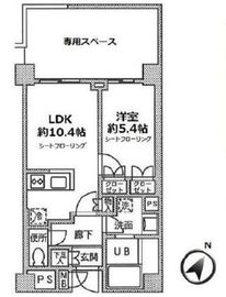 ファインステージ新横浜 1階 間取り図