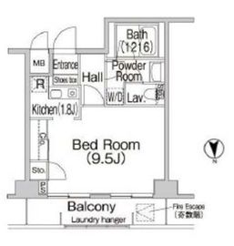 コンフォリア赤羽岩淵 310 間取り図