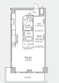 PATH駒込 107 間取り図