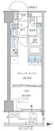 パークアクシス品川天王洲アイル 625 間取り図