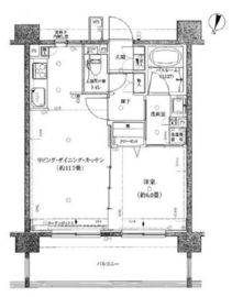 クリオ南太田 2階 間取り図