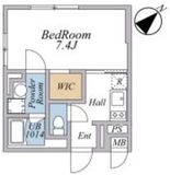リーガランド武蔵小山アネックス 302 間取り図