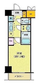 メインステージ赤坂 3階 間取り図