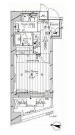 メインステージ中目黒 11階 間取り図