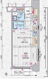 エステムプラザ池袋ザ・ヴィンテージ 3階 間取り図
