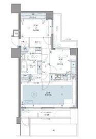 クレヴィスタ西巣鴨 4階 間取り図