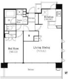パークアクシス大船 513 間取り図