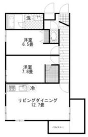 ジオ深沢 301 間取り図